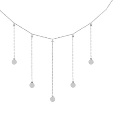 Колье из серебра